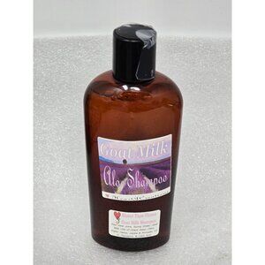 Goat Milk Aloe Shampoo Monoi Tiare Flower 8 Oz Hydrating & Nourishing Hair Care